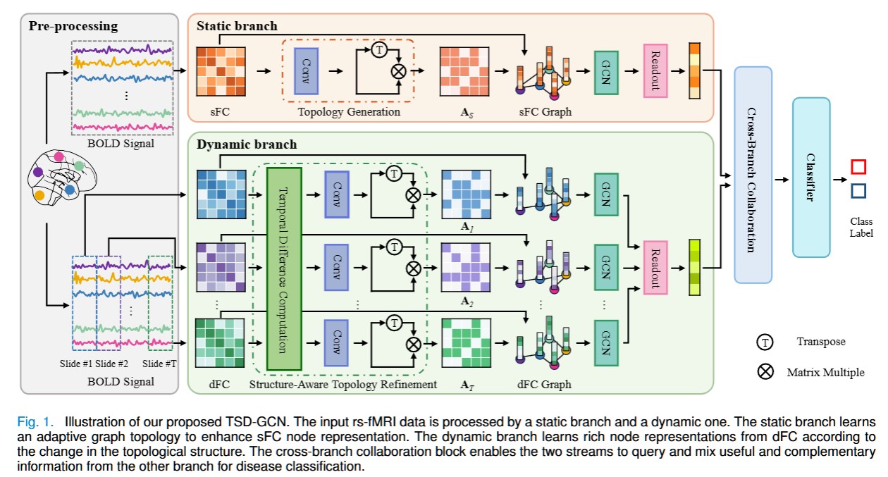 TSD-GCN framework diagram